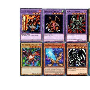 Yugioh Joey Wheeler Deck - B. Skull Dragon - Red-Eyes - Thousand - 44 Cards